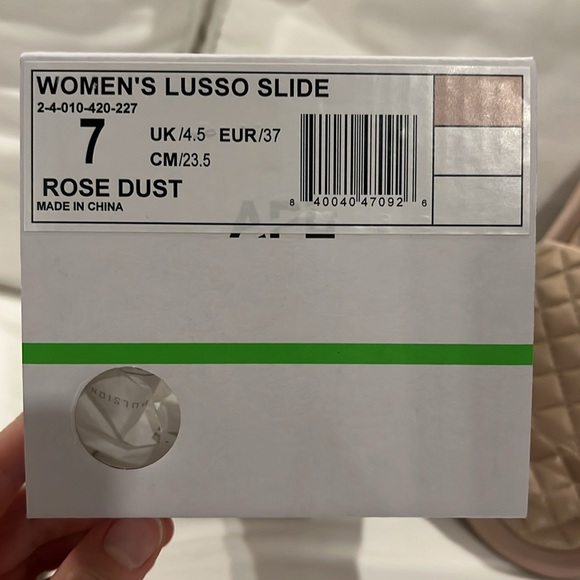 Women’s APL Lusso slide rose dust size 7 NIB - Picture 4 of 6